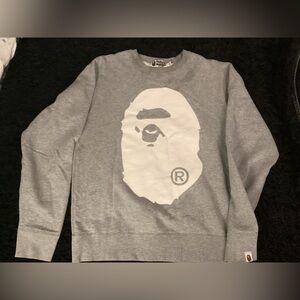 A Bathing Ape Gray L/S